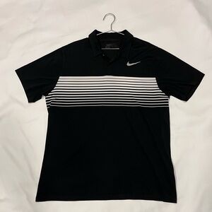 Nike Men's Black Polo Shirt